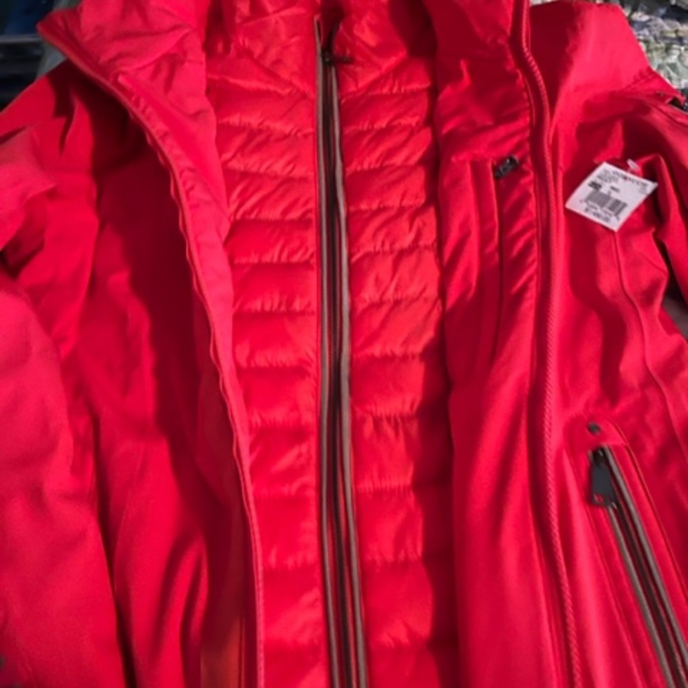 Bogner Ski Parka, Size 6, Red
